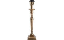 Salong Lampfot 53cm Antikmässing