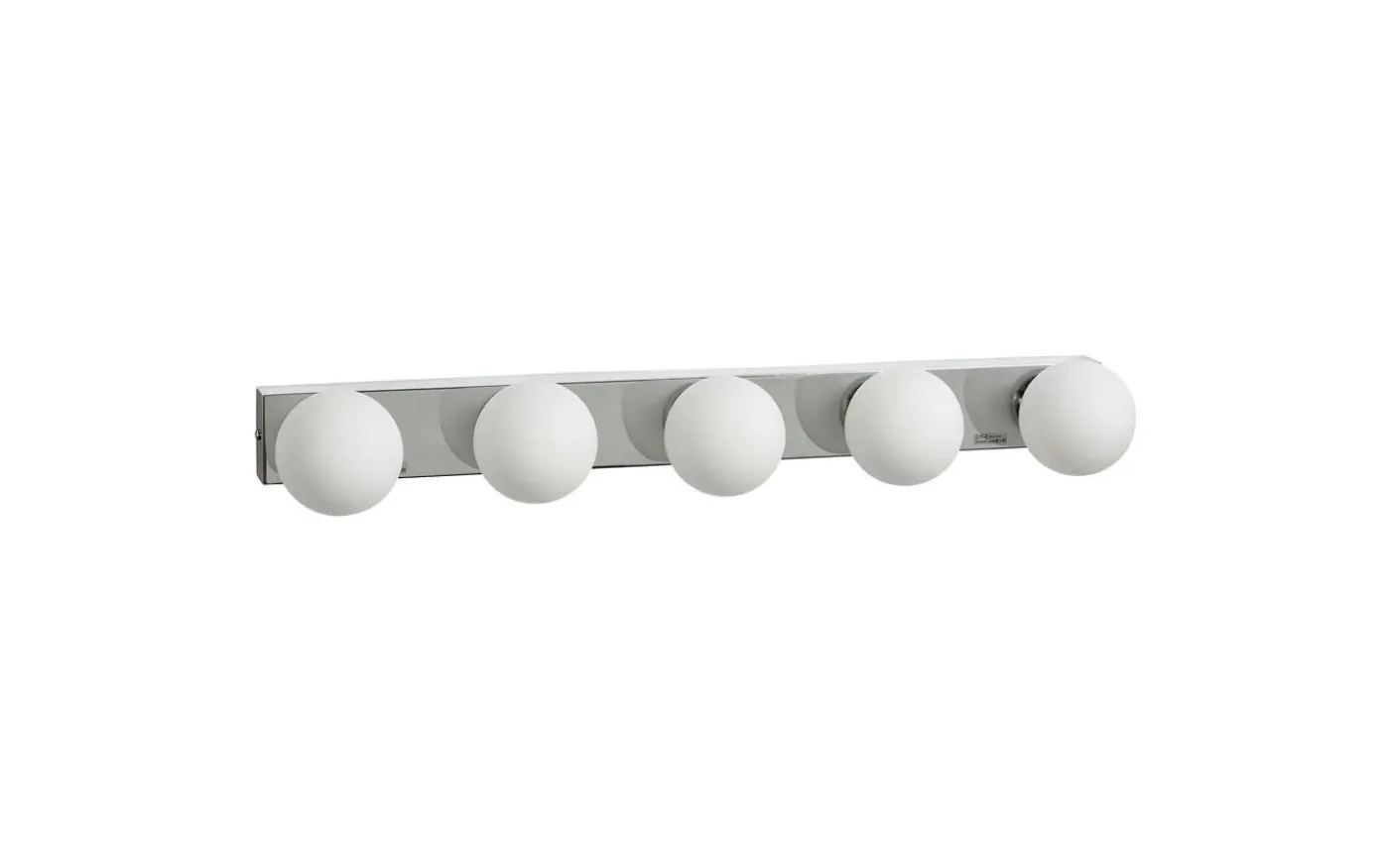 Sandhamn Vägglampa 60cm Krom/Opal IP44