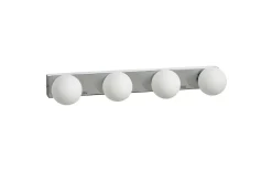 Sandhamn Vägglampa 50cm Krom/Opal IP44