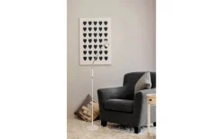Sandnes Golvlampa 140cm Vit/Krom