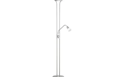 Santo II Golvlampa LED uplight i borstat stål