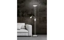 Santo II Golvlampa LED uplight i borstat stål