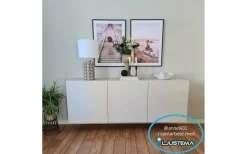 Sara Classic Lampskärm Ø30cm Franza Vit