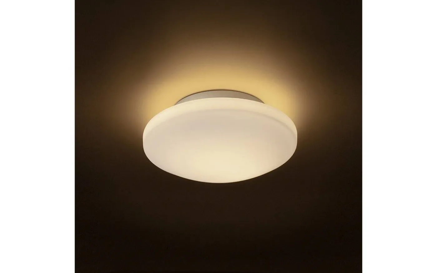 Sara Plafond 26cm 12W 3000K Krom IP44