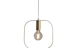 Shape Fyrkantig Pendel Guld
