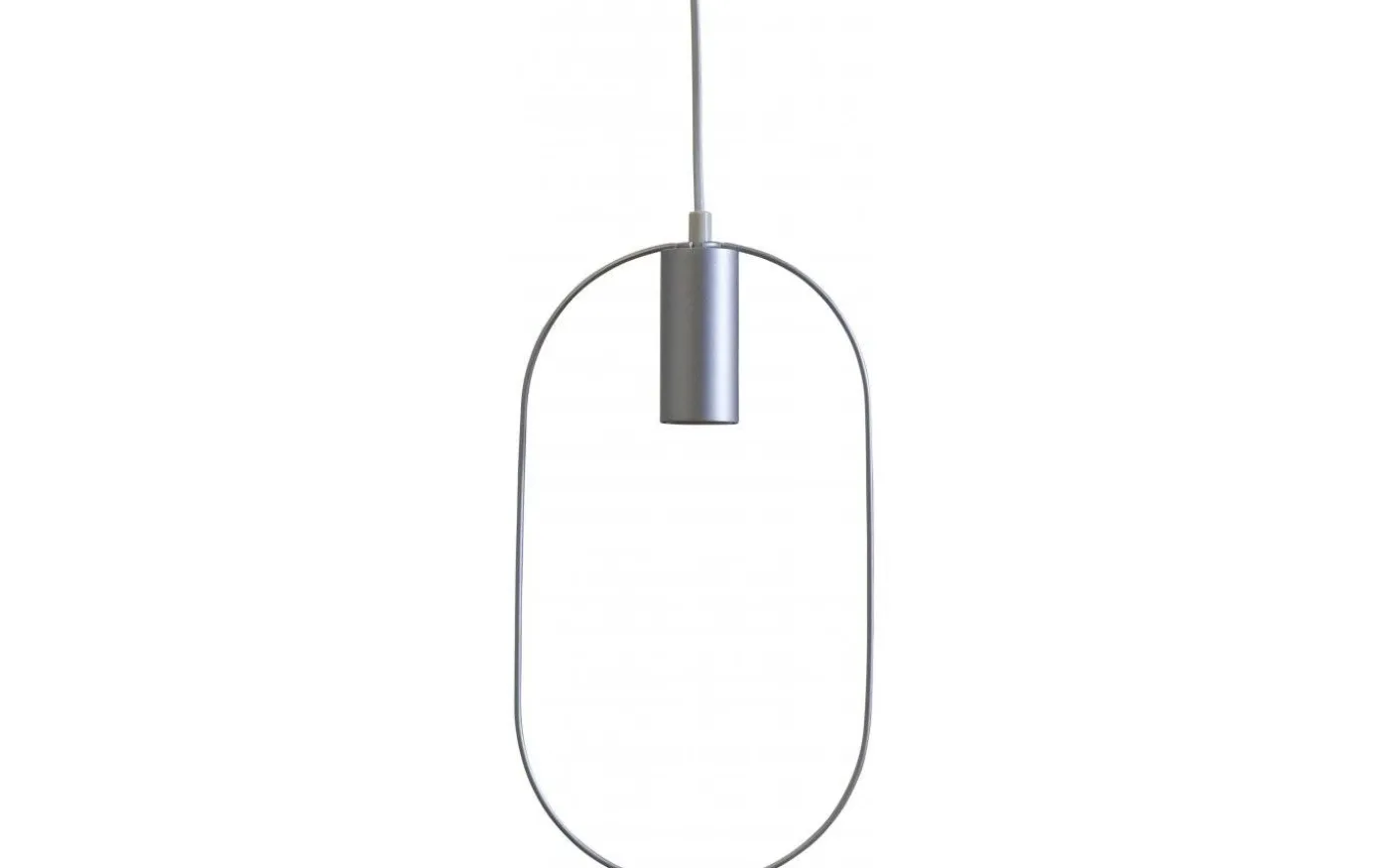 Shape Oval Pendel Silver