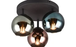 Sheldon Plafond 3-delad E14 flerfärgad
