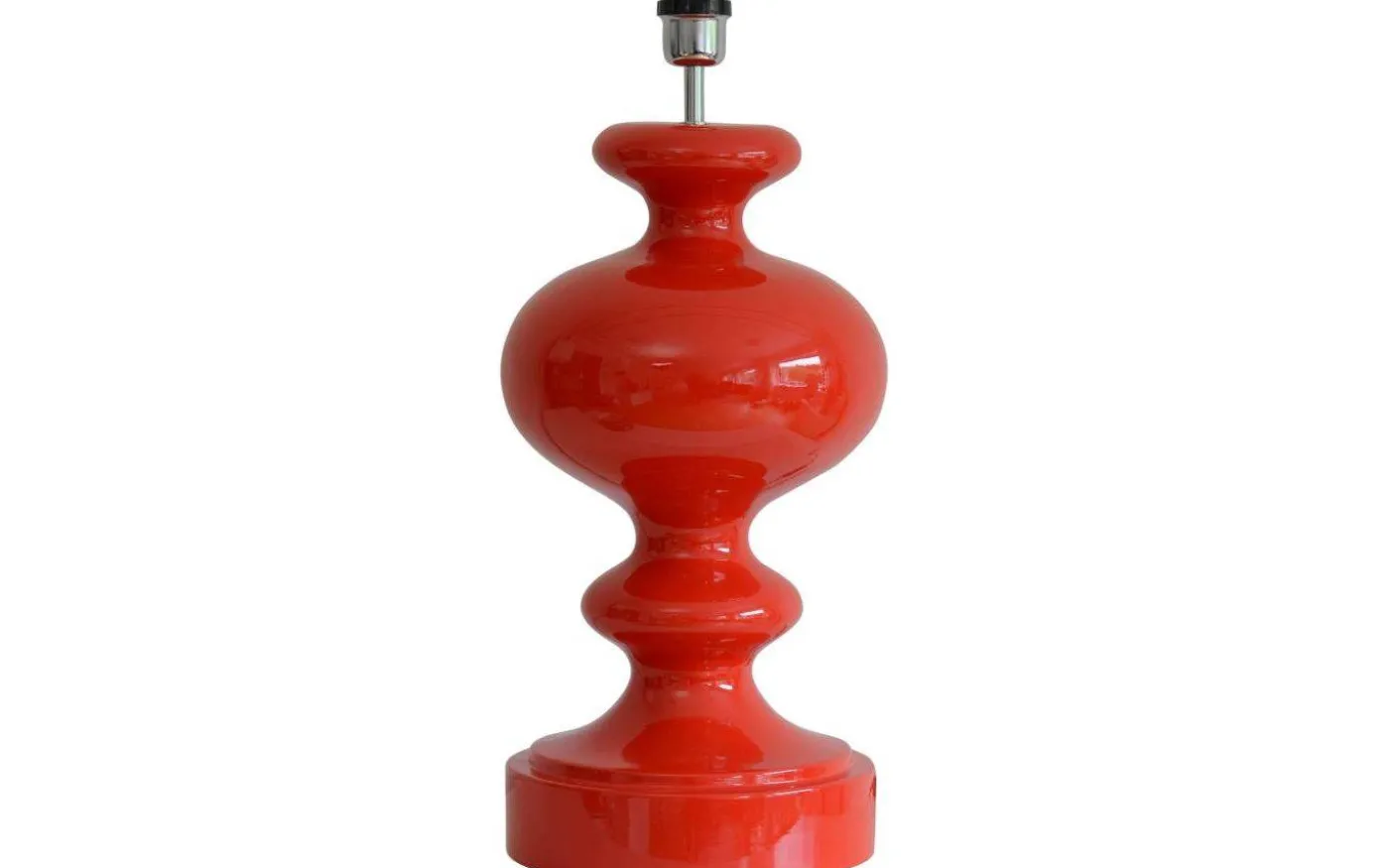Signature Lampfot Glossy Red