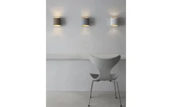 Sinne Vägglampa 17cm LED 8W 3000K Vit/Mässing