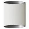 Sinne Vägglampa 17cm Vit/Silver