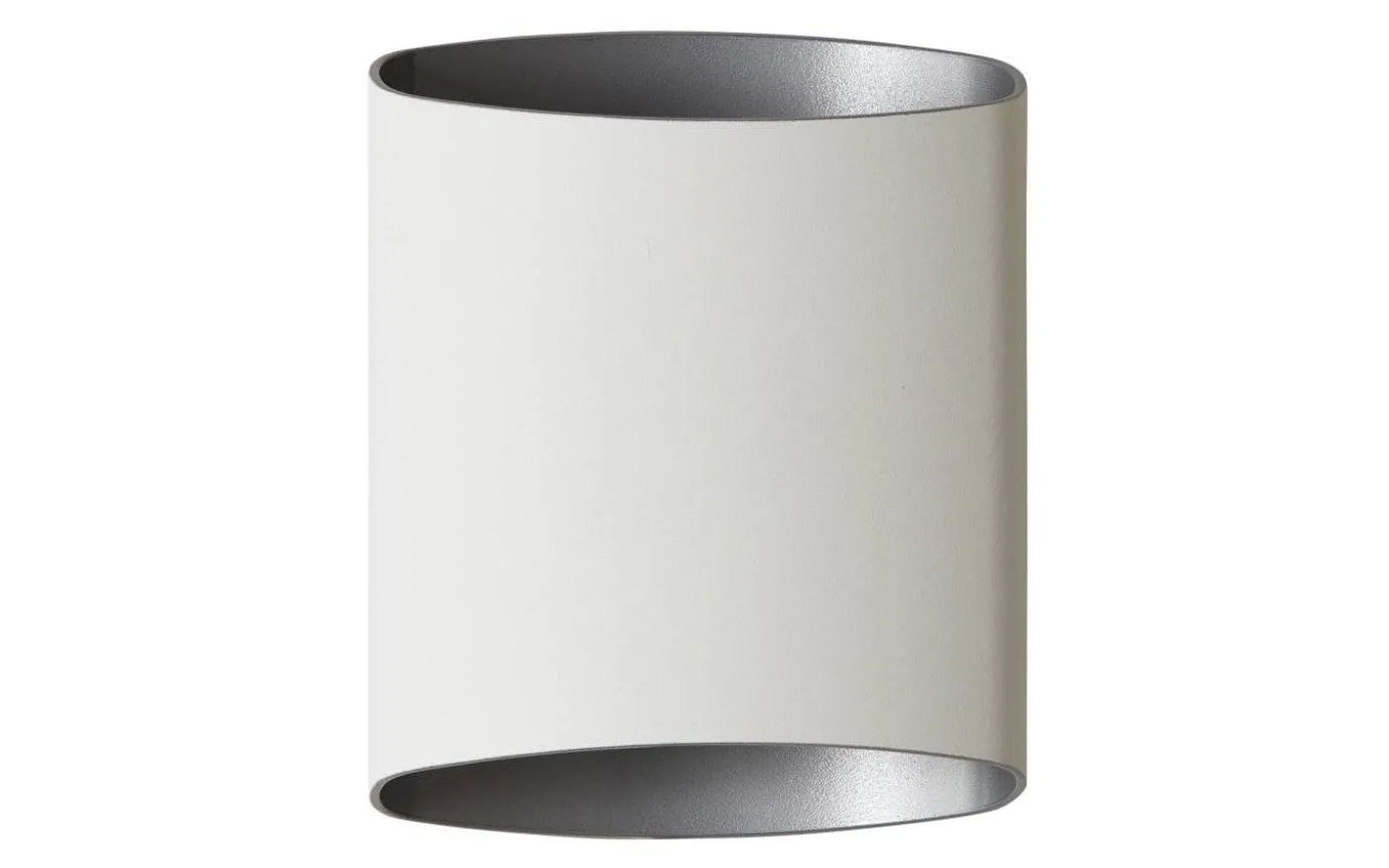 Sinne Vägglampa 17cm Vit/Silver