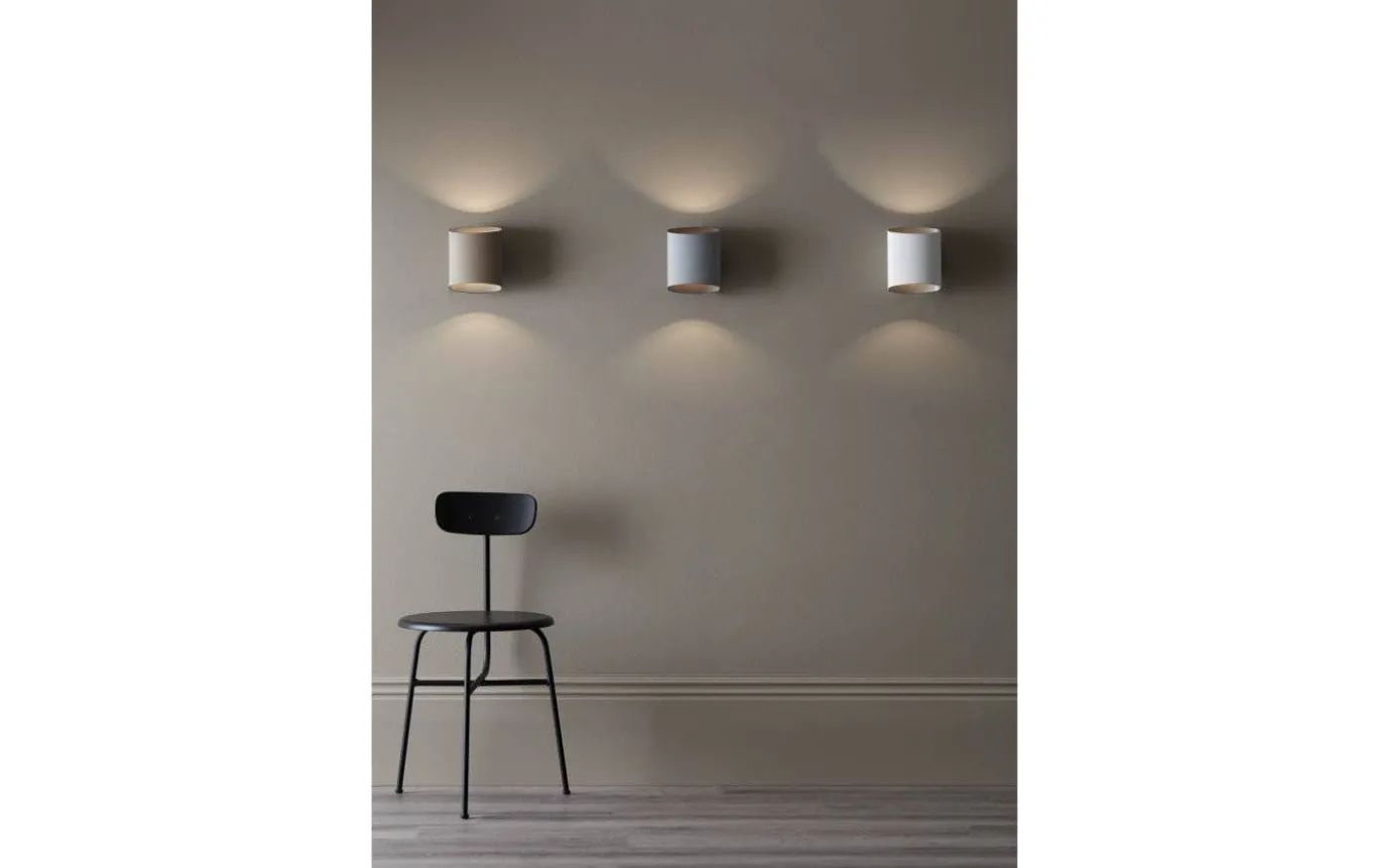 Sinne Vägglampa 17cm Vit/Silver