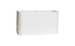 Skärm Luton Bordslampa L30xB12XH17cm Vit