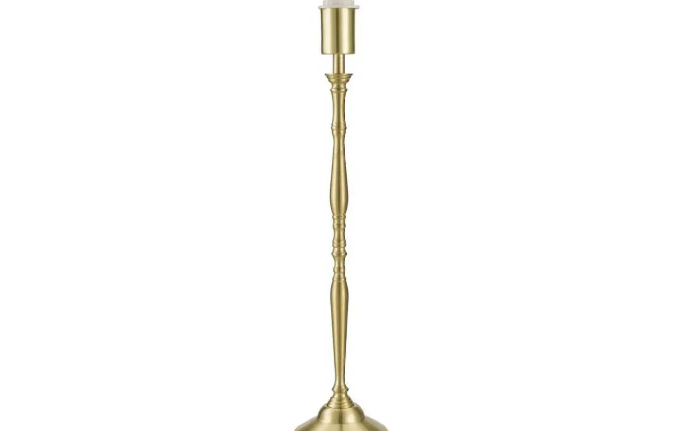 Slim Lampfot 47cm Borstad mässing