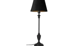 Slim Lampfot 48cm Svart