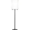 Softy Golvlampa 150cm Matt Svart/Vit