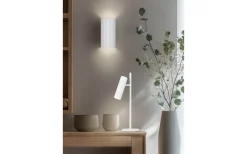 Soka Vägglampa 2xGU10 matt vit