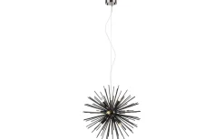 Soleil Taklampa 57cm 9L Svart