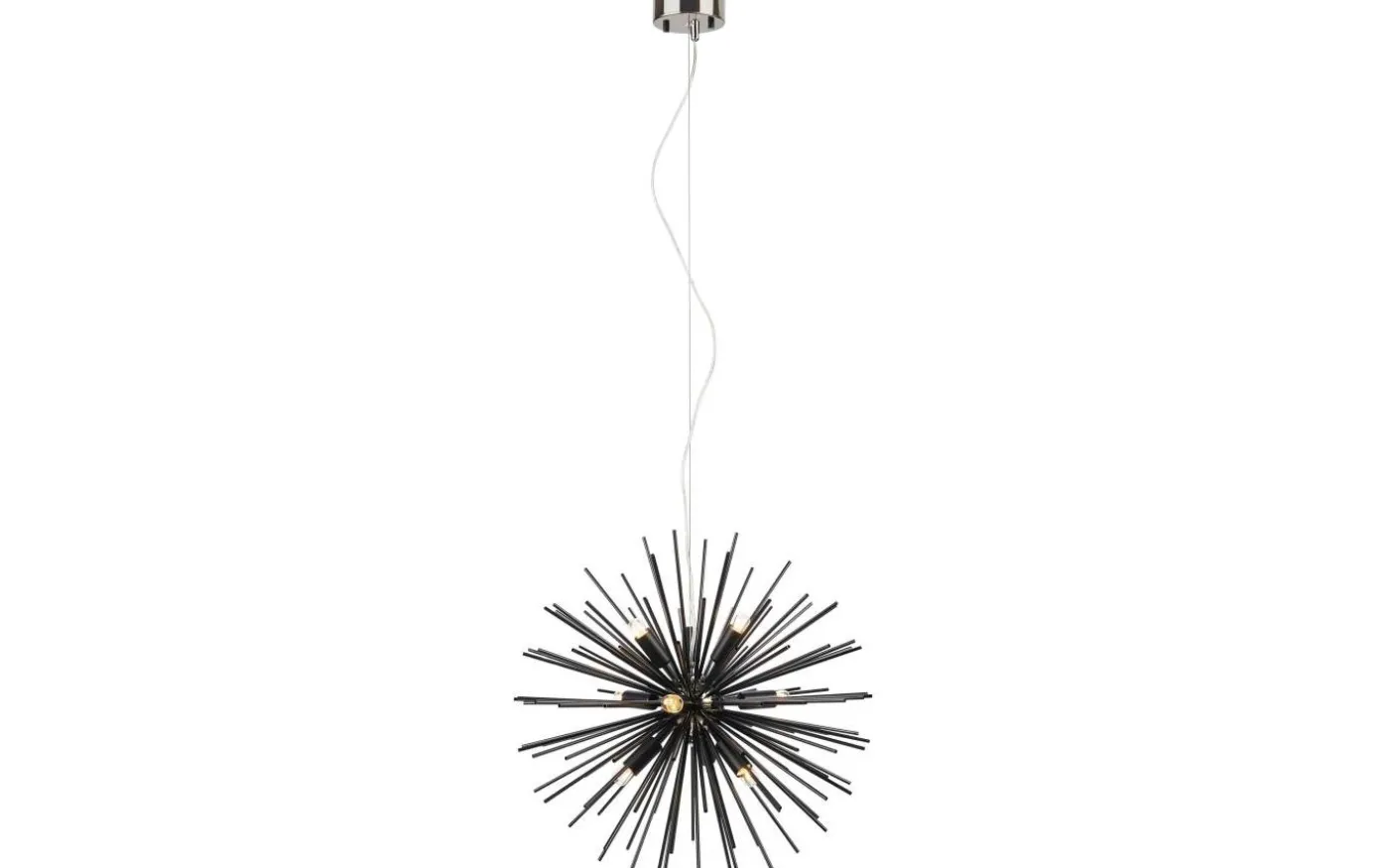 Soleil Taklampa 57cm 9L Svart