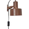 Solo Vägglampa 23cm Matt Rost