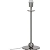 Sonja Lampfot 38cm Borstad Krom