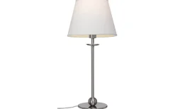 Sonja Lampfot 38cm Borstad Krom