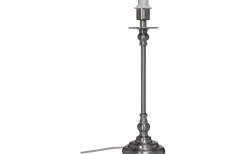 Sophie Lampfot 39cm Borstad Krom