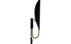 Spargo Vägglampa Svart/Mässing
