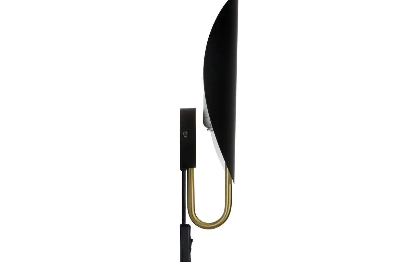 Spargo Vägglampa Svart/Mässing