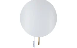 Spargo Vägglampa Vit/Mässing