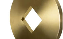 Spazio Golvlampa Mynt 151cm Vit/Guld