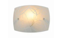 Spirelli Vägglampa E27 vit