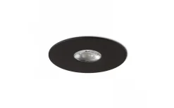 Spray 11 Infälld Svart 230V LED 9W 24° 3000K