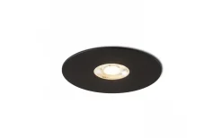 Spray 11 Infälld Svart 230V LED 9W 24° 3000K