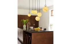 Stockholm Fönsterlampa Ø18cm Marble Grå