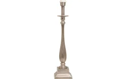 Strada Lampfot 62cm Antik Silver