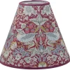 Strawberry Thief Toppringsskärm Ø22cm Plum William Morris