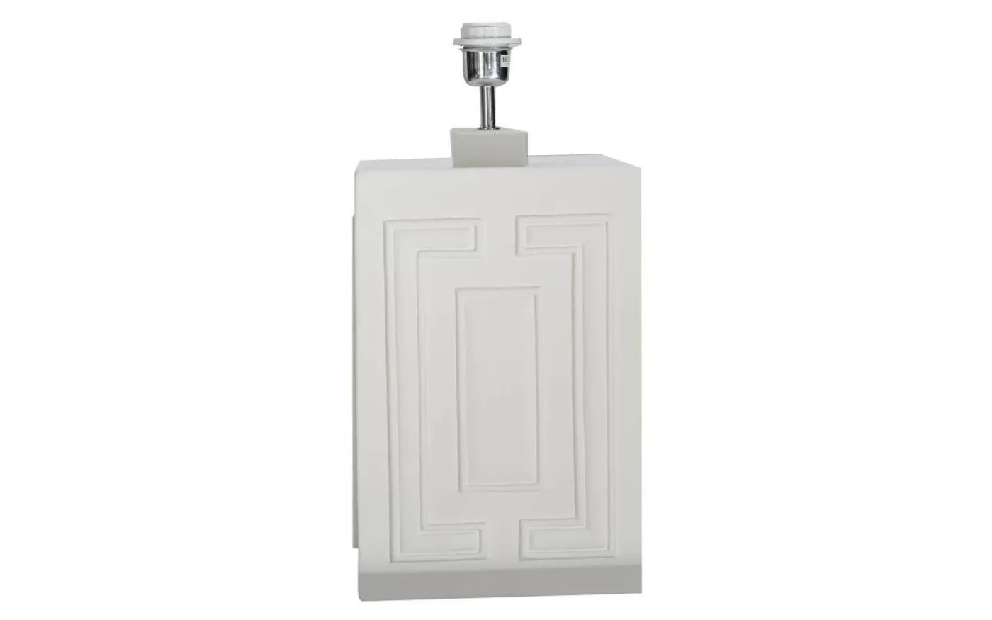 Stucco Lampfot 48cm Matt Vit