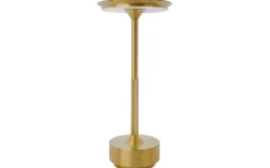 Svampen Laddbar Bordslampa 29cm CCT LED Mässing