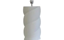Swirl Lampfot 54cm Matt Vit