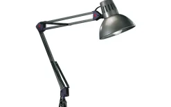 Tajo Klämlampa E27 grå