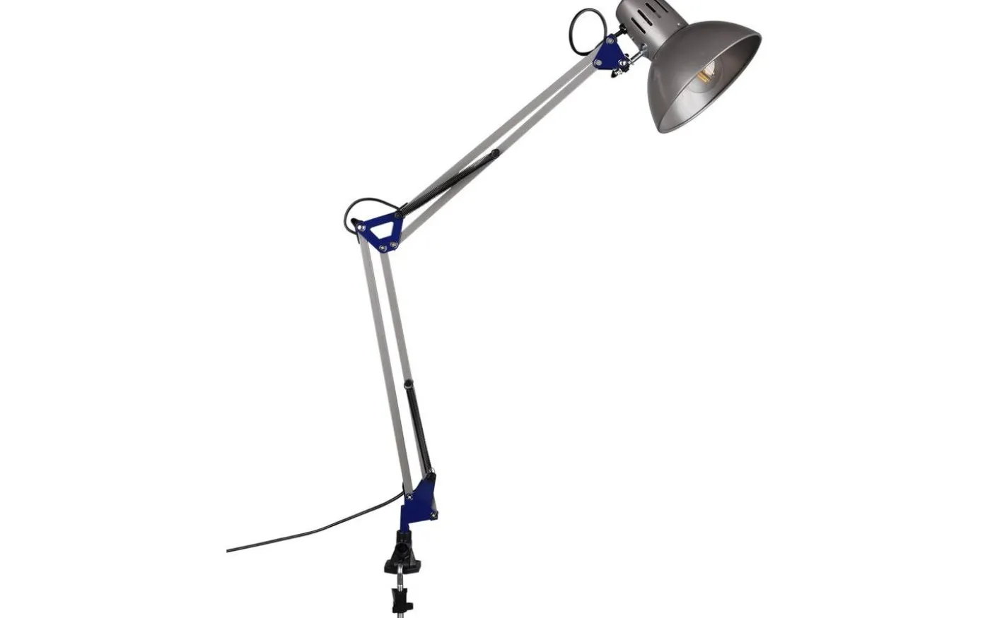 Tajo Klämlampa E27 grå
