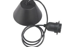 Takupphänge Bas E27 1,2m Svart