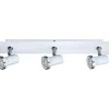 Tamara Takspotlight 46cm GU10 LED 3000K 3x3W Vit IP44