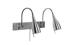 Tanum Vägglampa 2L Aluminium