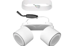 Taurus Spotlight LED 2-delat mattvitt