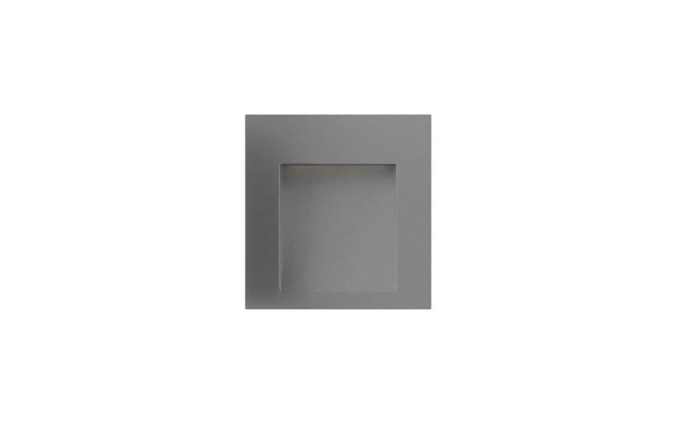 Tess SQ Vägglampa Silvergrå