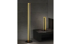 Texel Golvlampa LED svart/guld