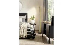 Texel Golvlampa LED svart/guld