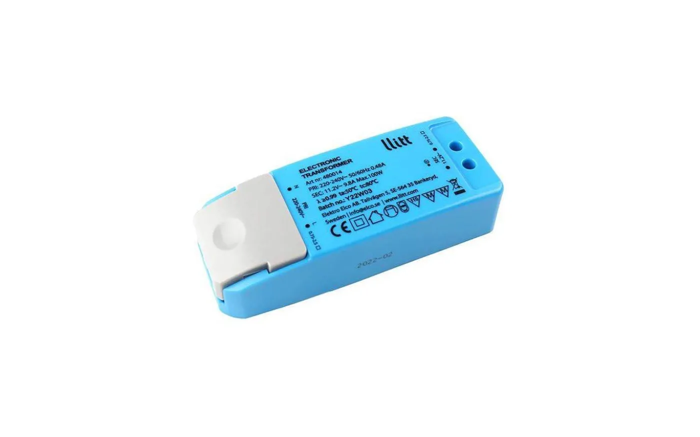 Thea Transformator 12V AC 0-100W Dimbar